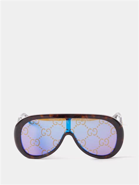 gucci ghost mask|Gucci oversized mask sunglasses.